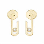 Load image into Gallery viewer, Earrings Jade silver 925 zircon
