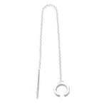 Load image into Gallery viewer, Earrings Clip Stars silver 925 zircon
