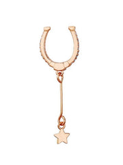 Load image into Gallery viewer, Earrings Clip Stars silver 925 zircon