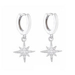 Load image into Gallery viewer, Earrings Starlight silver 925 zircon
