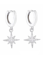 Load image into Gallery viewer, Earrings Starlight silver 925 zircon
