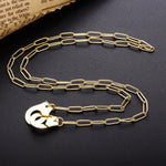 Load image into Gallery viewer, Necklace Handcuff  Big Link silver 925 zircon
