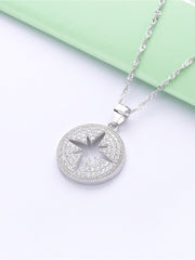 Load image into Gallery viewer, Necklace Talisman silver 925 zircon