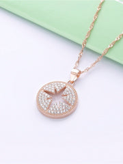 Load image into Gallery viewer, Necklace Talisman silver 925 zircon