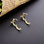 Load image into Gallery viewer, Earrings Cross Colored silver 925 zircon
