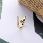 Load image into Gallery viewer, Ring Magnificent Snake silver 925 zircon - Maison Ming

