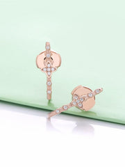 Load image into Gallery viewer, Earrings Salome silver 925 zircon - Maison Ming