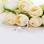 Load image into Gallery viewer, Earrings Salome silver 925 zircon - Maison Ming
