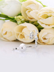 Load image into Gallery viewer, Earrings Salome silver 925 zircon - Maison Ming