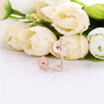 Load image into Gallery viewer, Earrings Salome silver 925 zircon - Maison Ming

