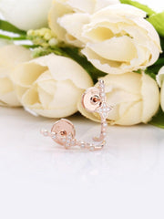 Load image into Gallery viewer, Earrings Salome silver 925 zircon - Maison Ming