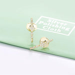Load image into Gallery viewer, Earrings Salome silver 925 zircon - Maison Ming

