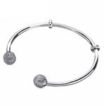 Load image into Gallery viewer, Bracelet Violeta silver 925 zircon
