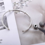 Load image into Gallery viewer, Bracelet Violeta silver 925 zircon
