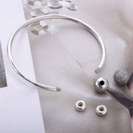 Load image into Gallery viewer, Bracelet Violeta silver 925 zircon
