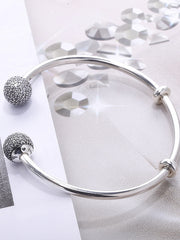 Load image into Gallery viewer, Bracelet Violeta silver 925 zircon
