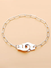 Load image into Gallery viewer, Bracelet Handcuffs Chain silver 925 - Maison Ming