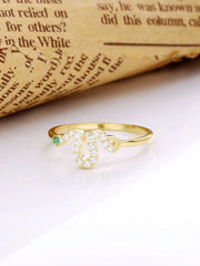 Load image into Gallery viewer, Ring Waves silver 925 zircon