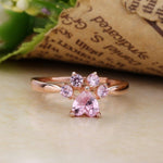 Load image into Gallery viewer, Ring Canine 2021 silver 925 zircon - Maison Ming
