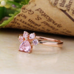 Load image into Gallery viewer, Ring Canine 2021 silver 925 zircon - Maison Ming
