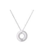 Load image into Gallery viewer, Necklace Sphere silver 925 zircon
