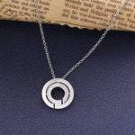 Load image into Gallery viewer, Necklace Sphere silver 925 zircon
