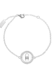 Load image into Gallery viewer, Pendant on chaine Sixties silver 925 and zircon - Maison Ming