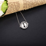 Load image into Gallery viewer, Pendant on chaine Sixties silver 925 and zircon - Maison Ming
