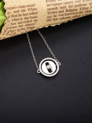 Load image into Gallery viewer, Pendant on chaine Sixties silver 925 and zircon - Maison Ming
