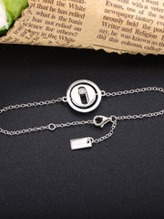 Load image into Gallery viewer, Pendant on chaine Sixties silver 925 and zircon - Maison Ming