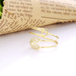 Load image into Gallery viewer, Ring Katherine golden silver 925 zircon - Maison Ming
