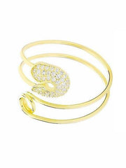 Load image into Gallery viewer, Ring Katherine golden silver 925 zircon - Maison Ming