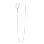 Load image into Gallery viewer, Earrings Clip Stars silver 925 zircon

