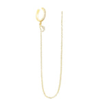 Load image into Gallery viewer, Earrings Clip Stars silver 925 zircon
