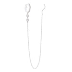 Load image into Gallery viewer, Earrings Clip Stars silver 925 zircon
