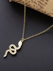 Load image into Gallery viewer, Necklace Beaded Snake silver 925 zircon
