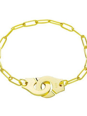 Load image into Gallery viewer, Bracelet handcuff chain silver 925 zircon - Maison Ming
