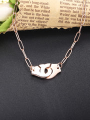 Load image into Gallery viewer, Necklace Handcuff  Big Link silver 925 zircon