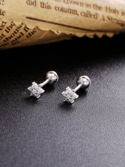Load image into Gallery viewer, Earrings Shiny Stars silver 925 zircon