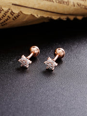 Load image into Gallery viewer, Earrings Shiny Stars silver 925 zircon