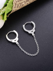 Load image into Gallery viewer, Earrings Clip no piercing silver 925 zircon - Maison Ming