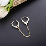 Load image into Gallery viewer, Earrings Clip no piercing silver 925 zircon - Maison Ming
