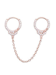 Load image into Gallery viewer, Earrings Clip no piercing silver 925 zircon - Maison Ming