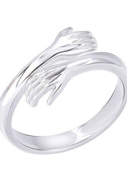 Load image into Gallery viewer, Ring Mano a Mano silver 925 - Maison Ming
