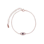 Load image into Gallery viewer, Bracelet Black Eye silver 925 zircon - Maison Ming
