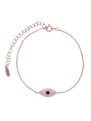 Load image into Gallery viewer, Bracelet Black Eye silver 925 zircon - Maison Ming