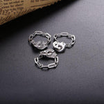 Load image into Gallery viewer, Ring Handcuffs Half silver 925 zircon - Maison Ming
