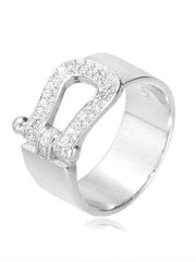 Load image into Gallery viewer, Ring Virtuoso silver 925 zircon - Maison Ming