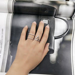 Load image into Gallery viewer, Ring Triangle silver 925 - Maison Ming
