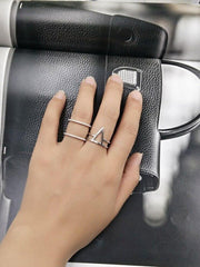 Load image into Gallery viewer, Ring Triangle silver 925 - Maison Ming